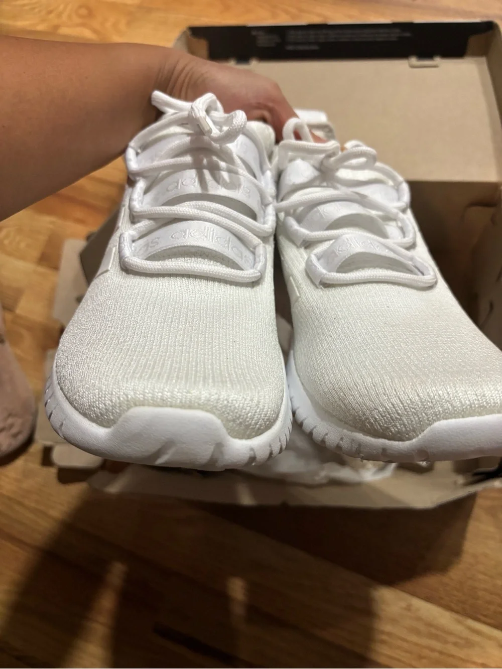 Adidas Lite Racer White Sneakers